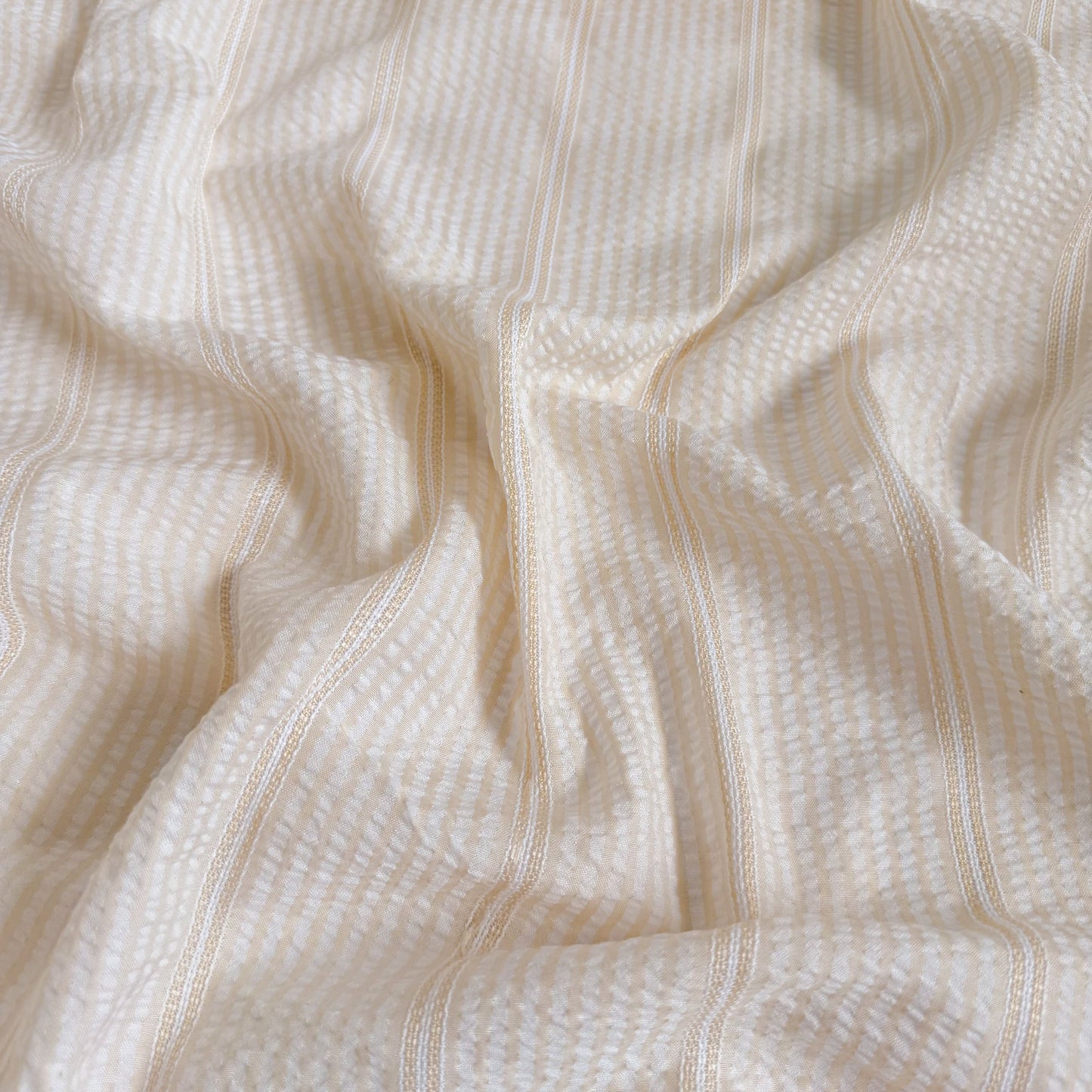 Cotton Dobby Seersucker Vanilla Shore - GT 2278