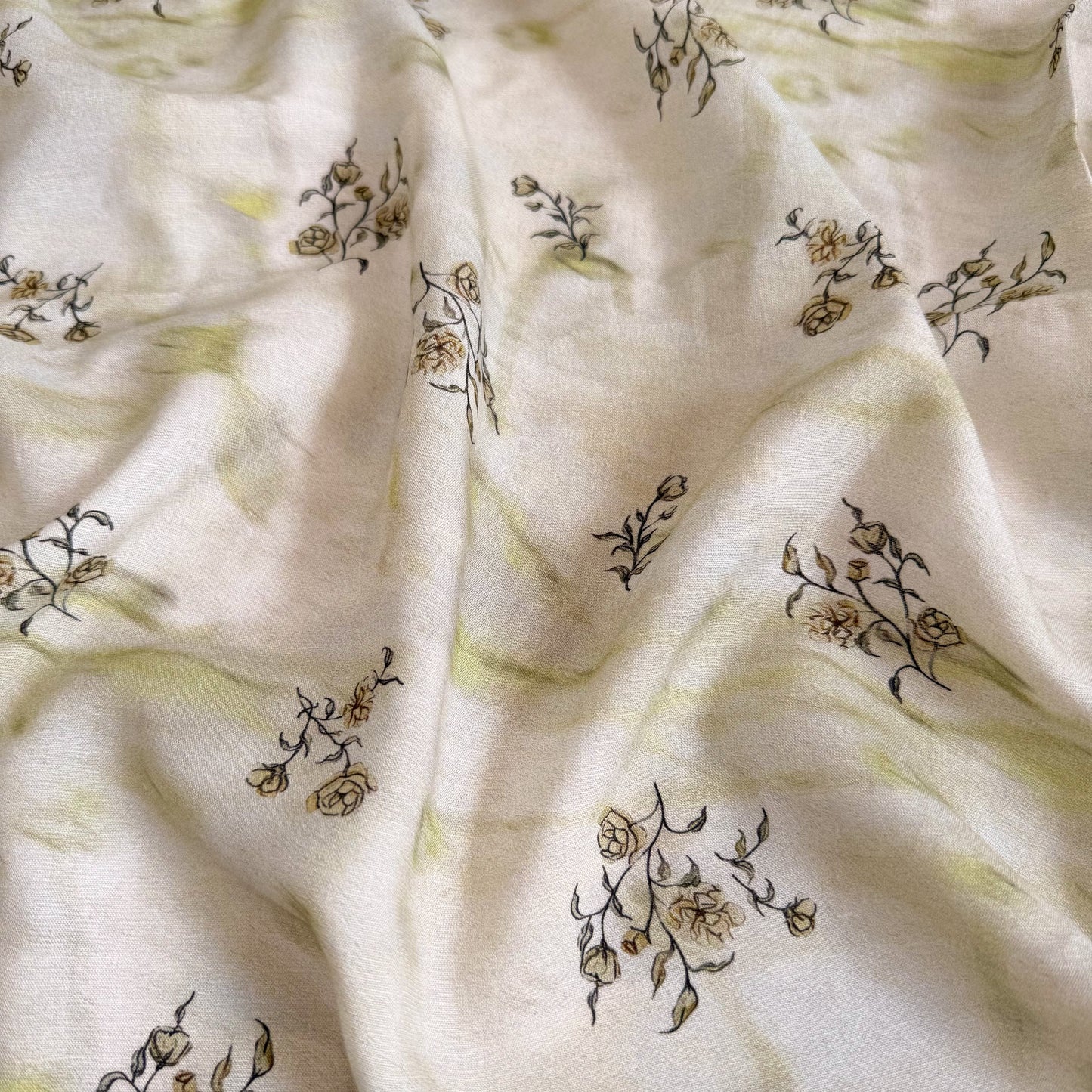 Printed soft Chiffon Pressed Botanica - GT 2276