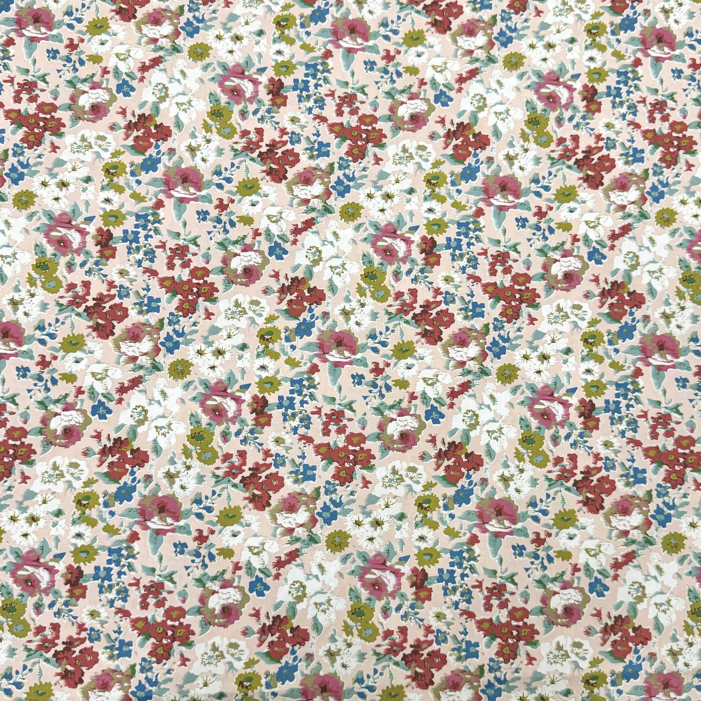Cotton Blend Wild Flower Canvas - CLP 390