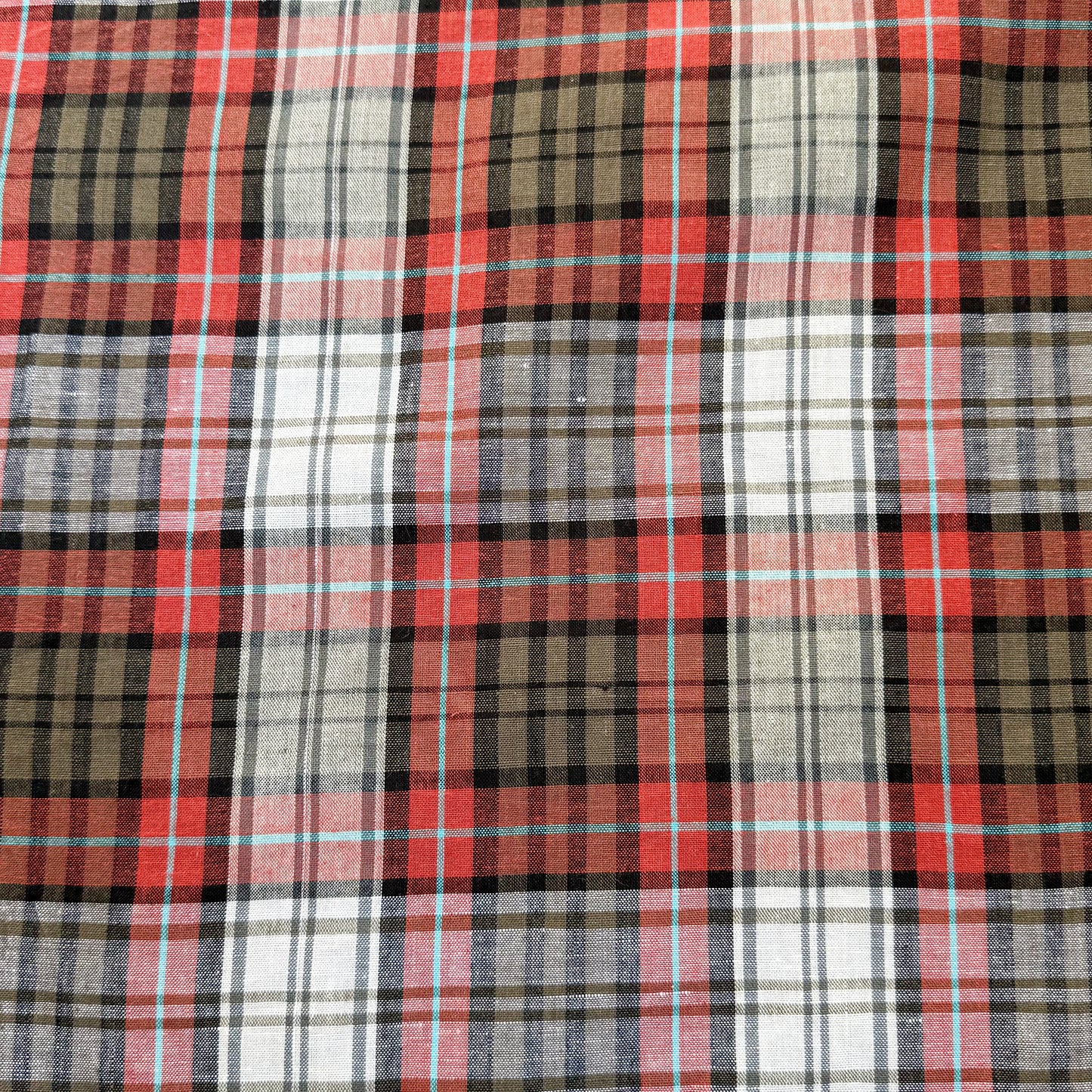 Yard Dyed Plaid 100% Cotton - GT 2018