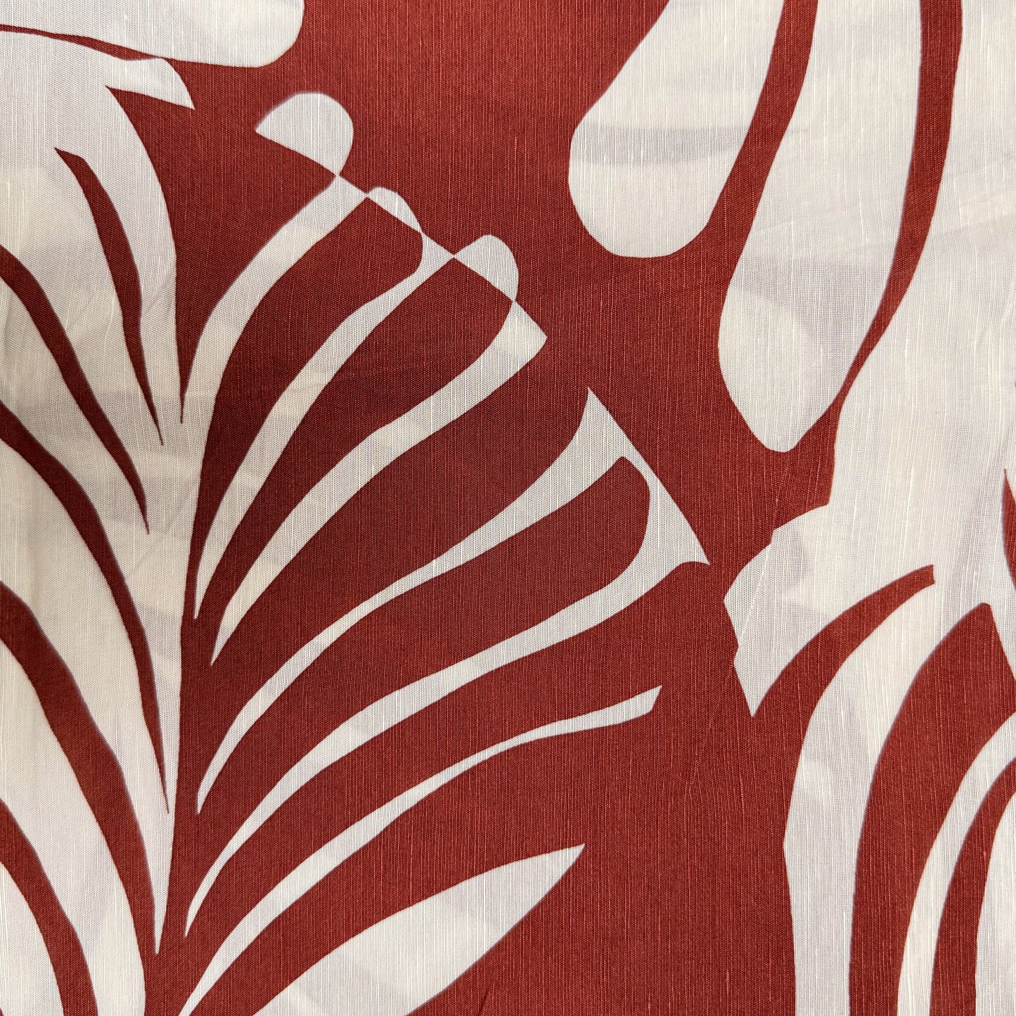 Organza Poly Satin Terracotta Palm - GT 2054