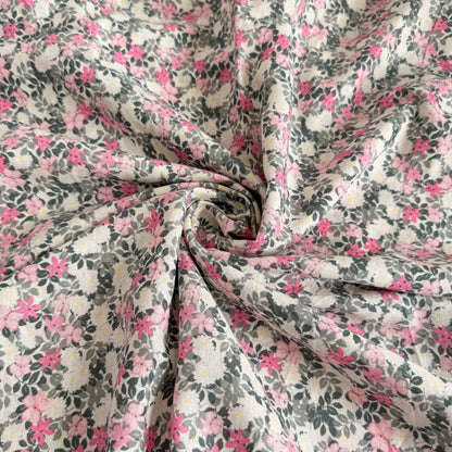 Cotton Linen Texture Ditsy Dust - GT 2263