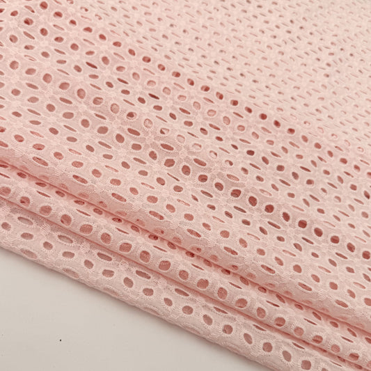 Cotton Eyelet Hakoba Petal Cream - GT 2087