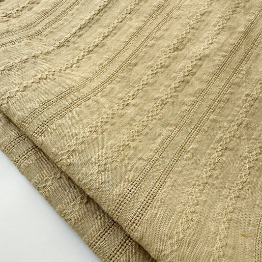 Cotton Dobby Sand Cloud - GT 2095