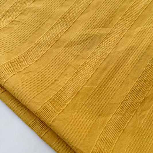 Cotton Dobby Saffron Grain - GT 2174