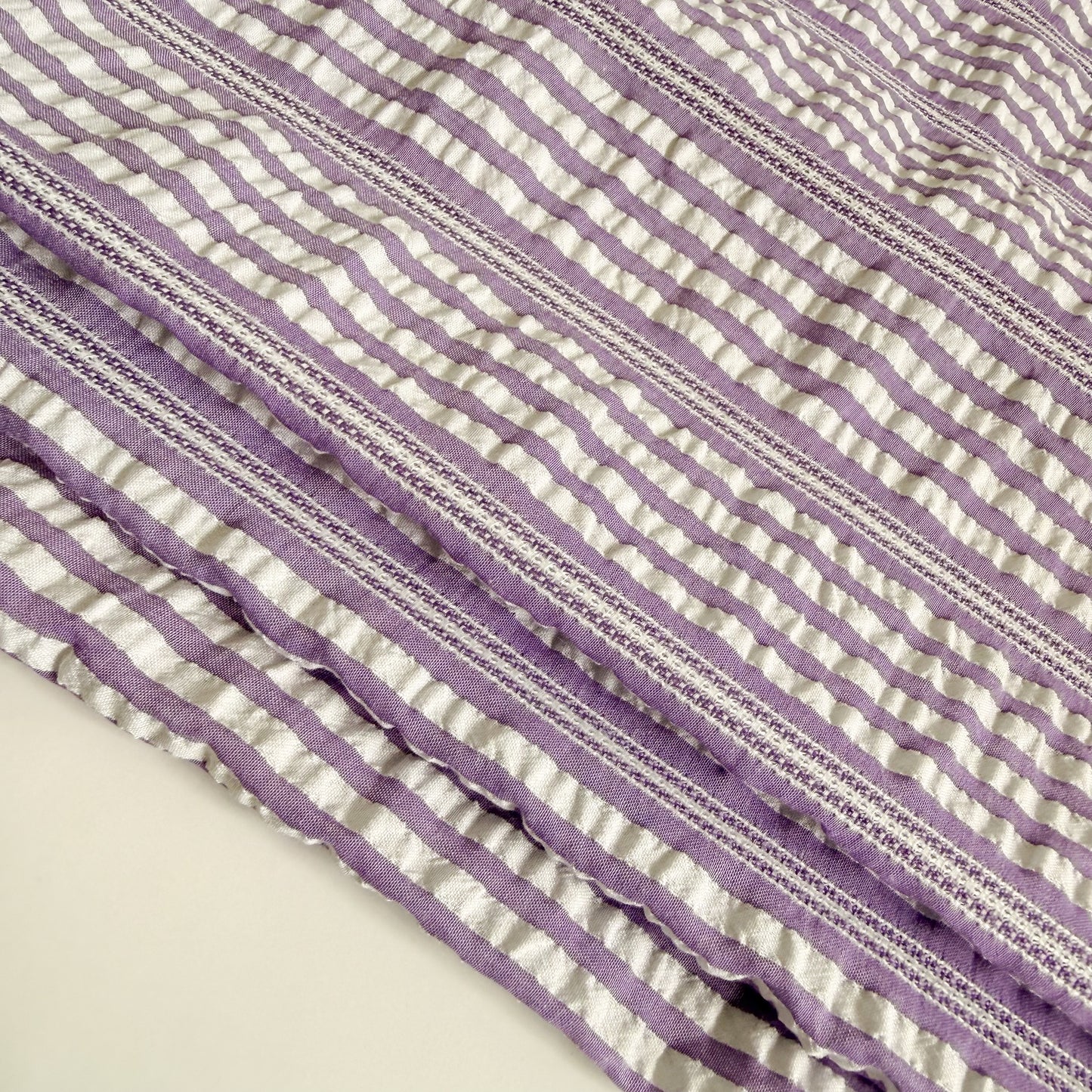 Cotton Dobby Seersucker Grape Current- GT 2275