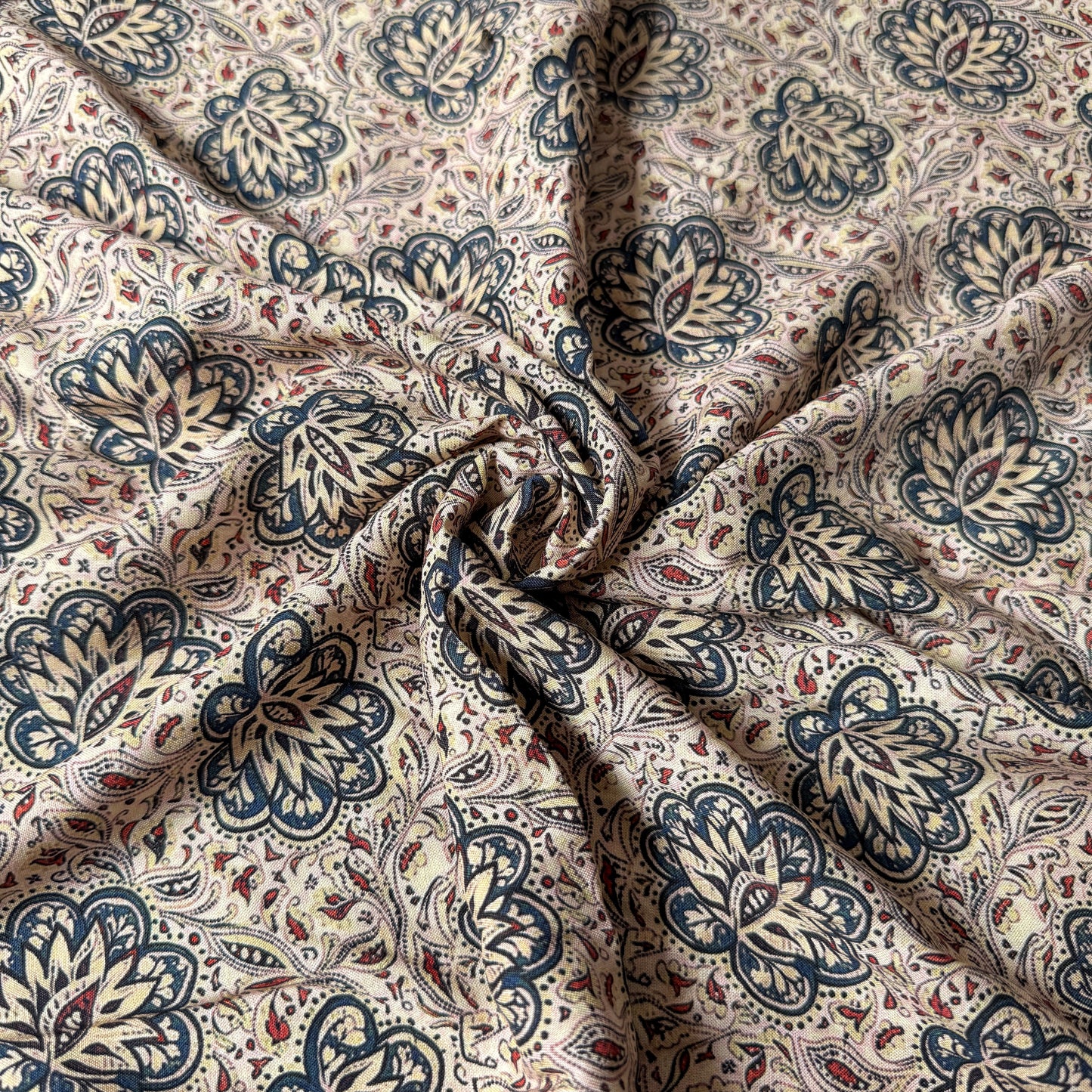 Eco Modal Rayon Indigo Filigree - GT 2305