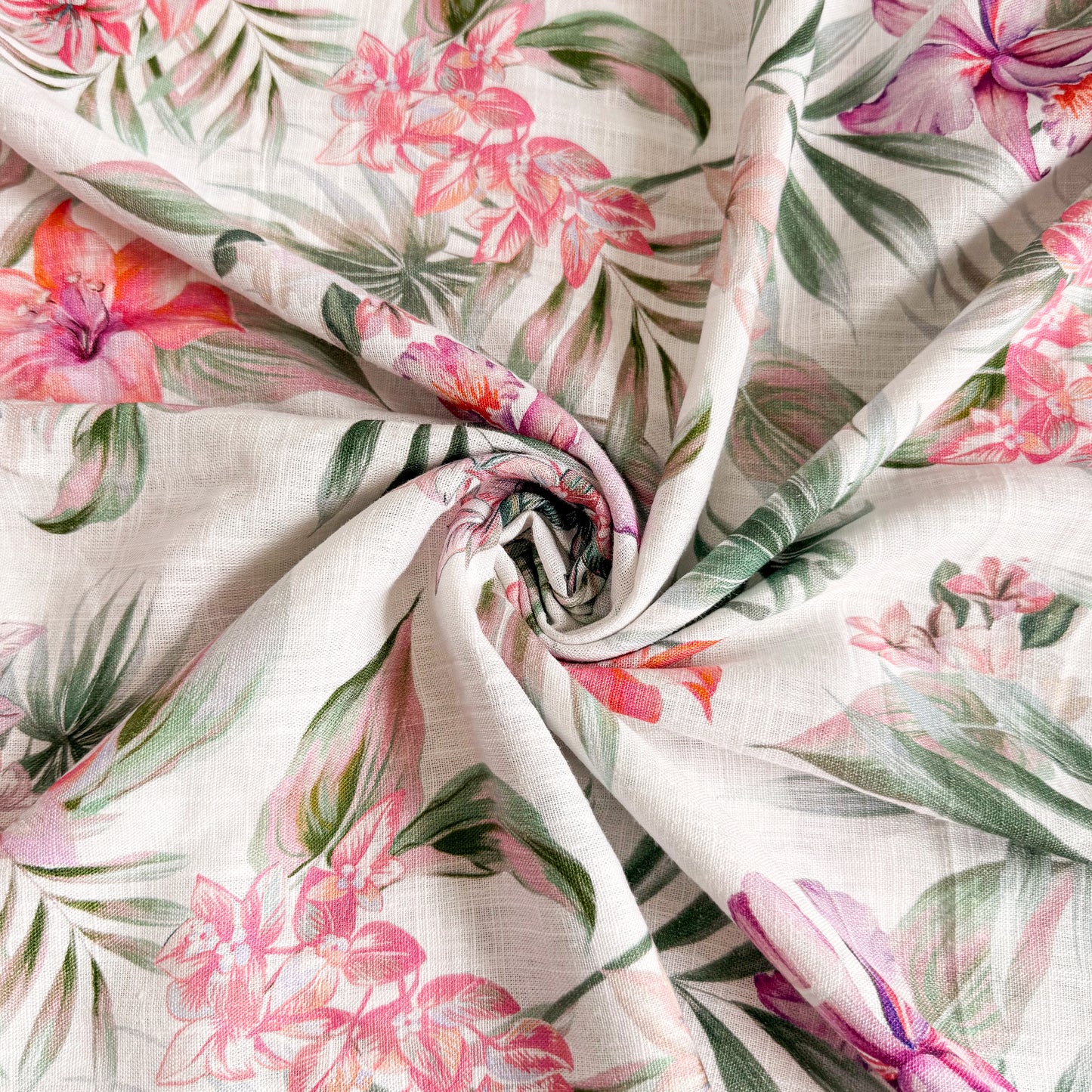 Linen Cotton Slub Island Canopy - GT 2264