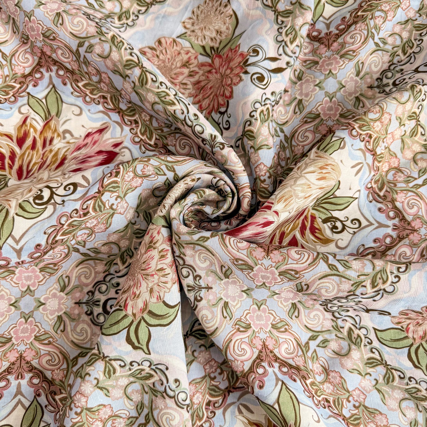 Slub Georgette Petal Chateau - GT 2265