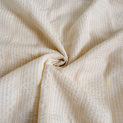 Cotton Dobby Seersucker Vanilla Shore - GT 2278