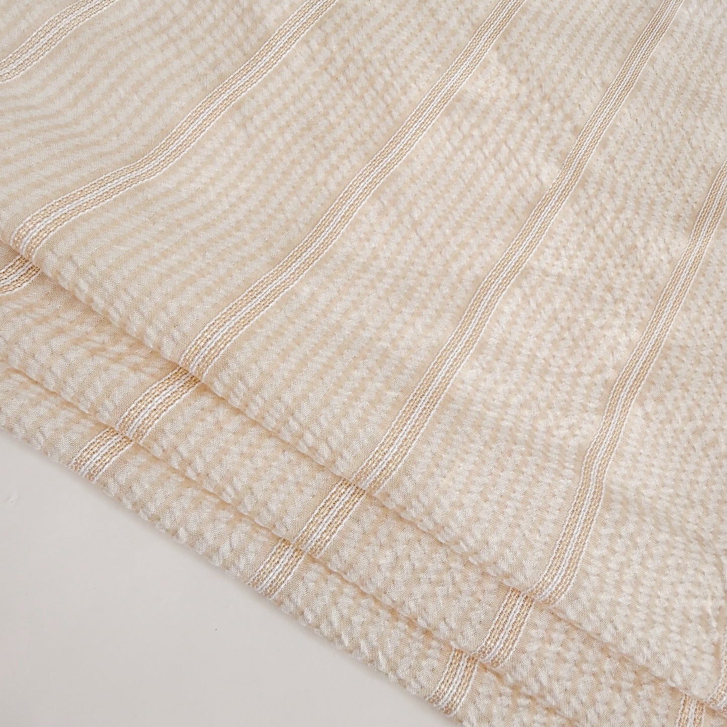 Cotton Dobby Seersucker Vanilla Shore - GT 2278