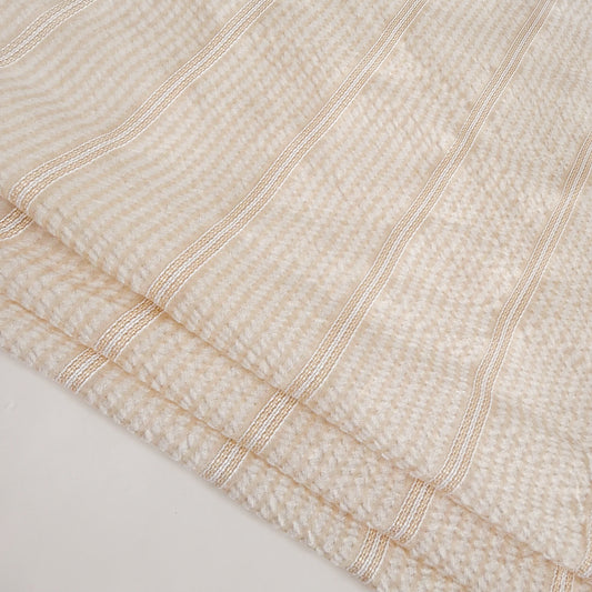 Cotton Dobby Seersucker Vanilla Shore - GT 2278
