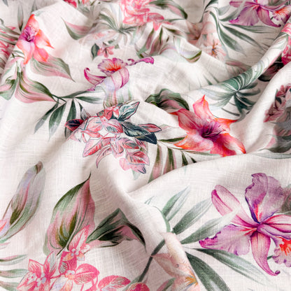 Linen Cotton Slub Island Canopy - GT 2264