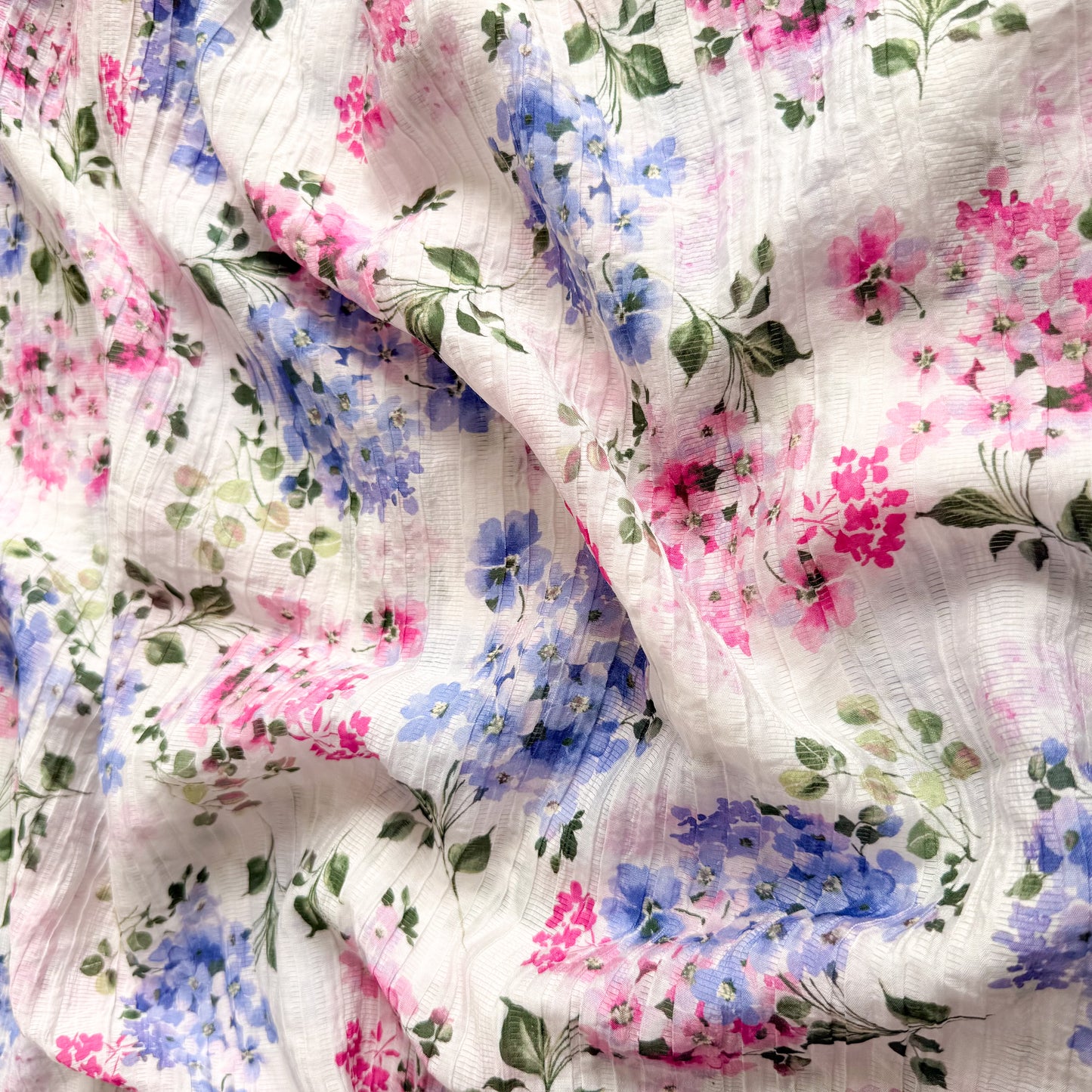 Crinkle Cotton Bluebell Soda - GT 2253