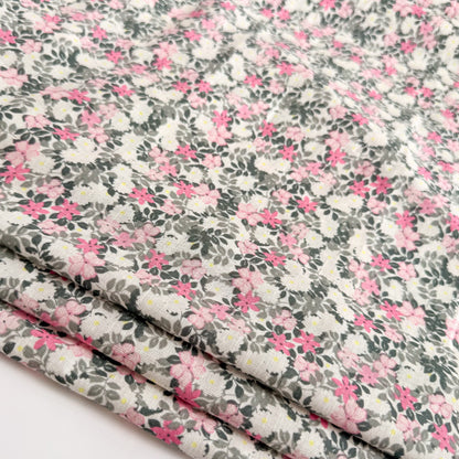 Cotton Linen Texture Ditsy Dust - GT 2263