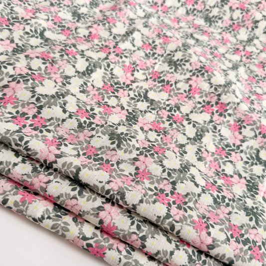 Cotton Linen Texture Ditsy Dust - GT 2263