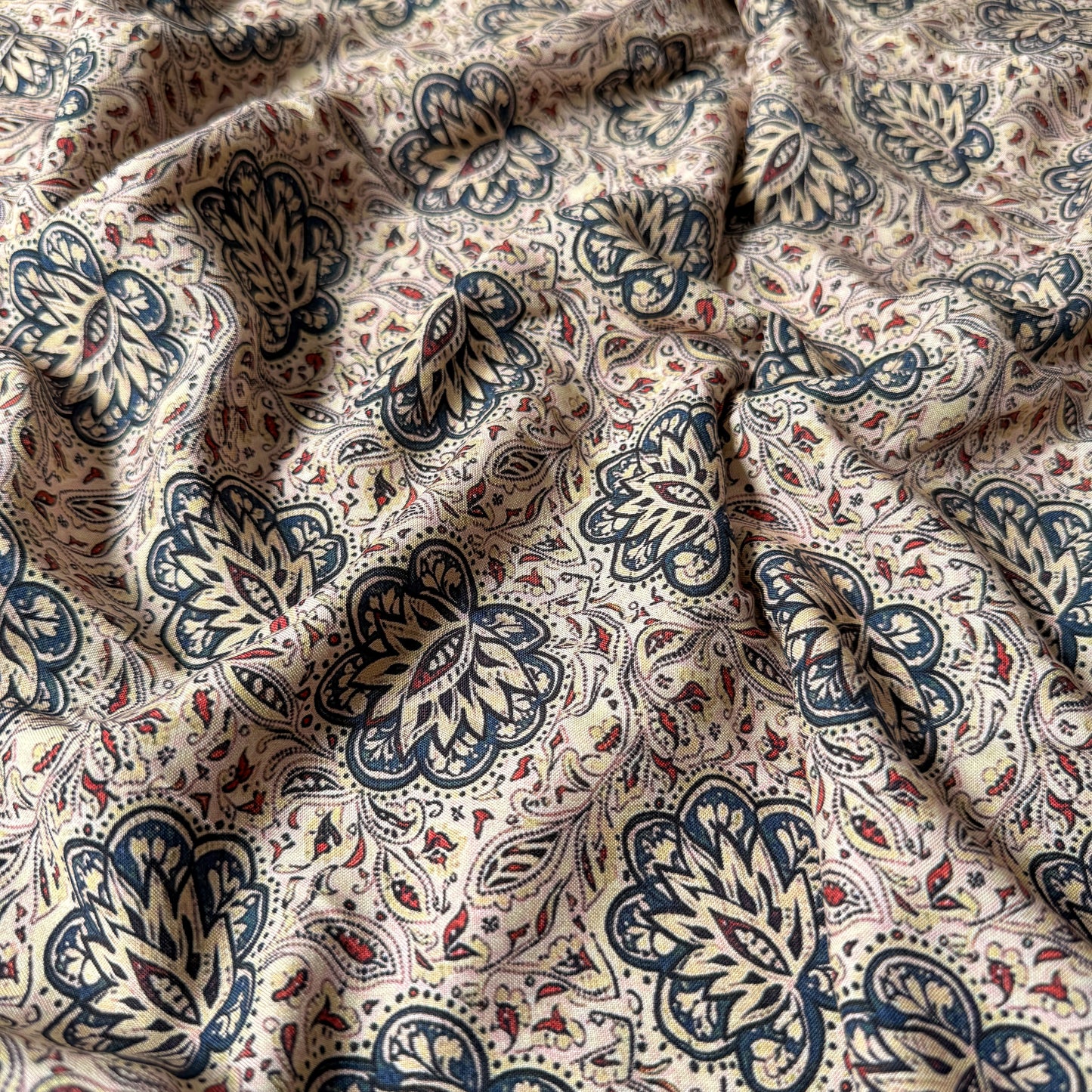 Eco Modal Rayon Indigo Filigree - GT 2305