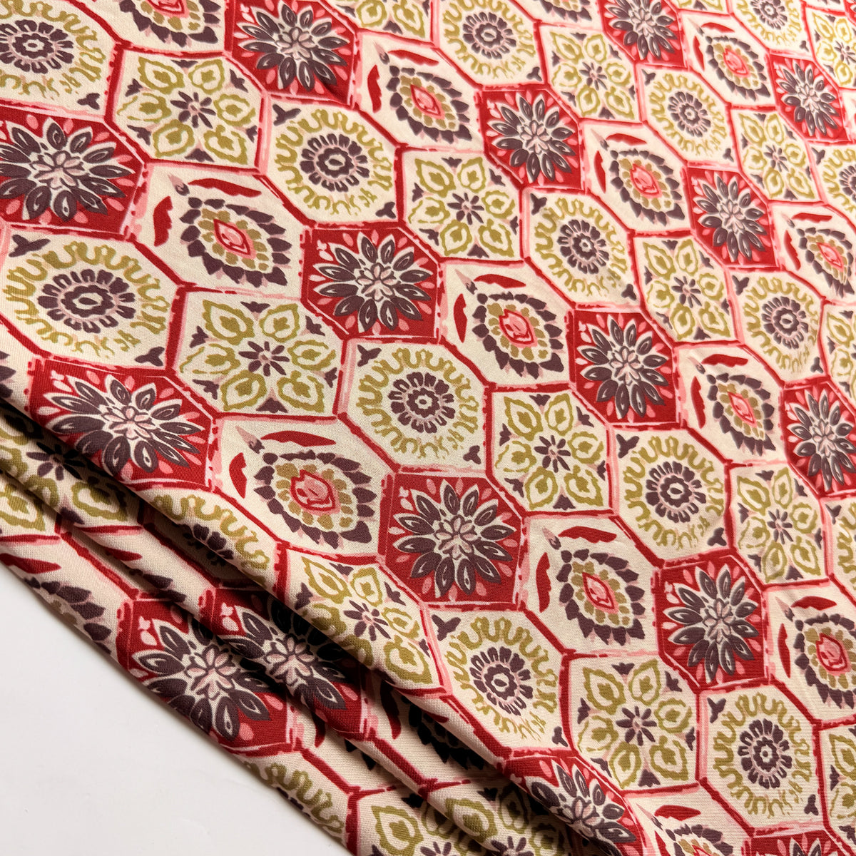 Eco Modal Rayon Tiled Garden - GT 2321