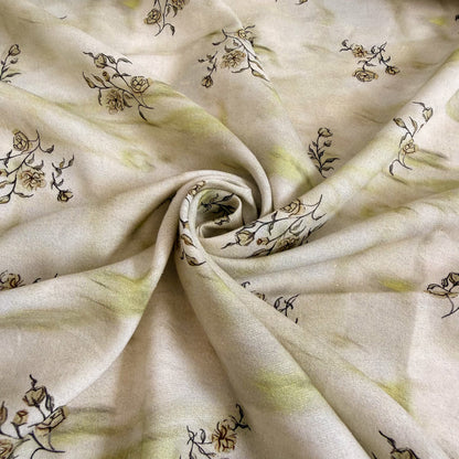 Printed soft Chiffon Pressed Botanica  - GT 2276