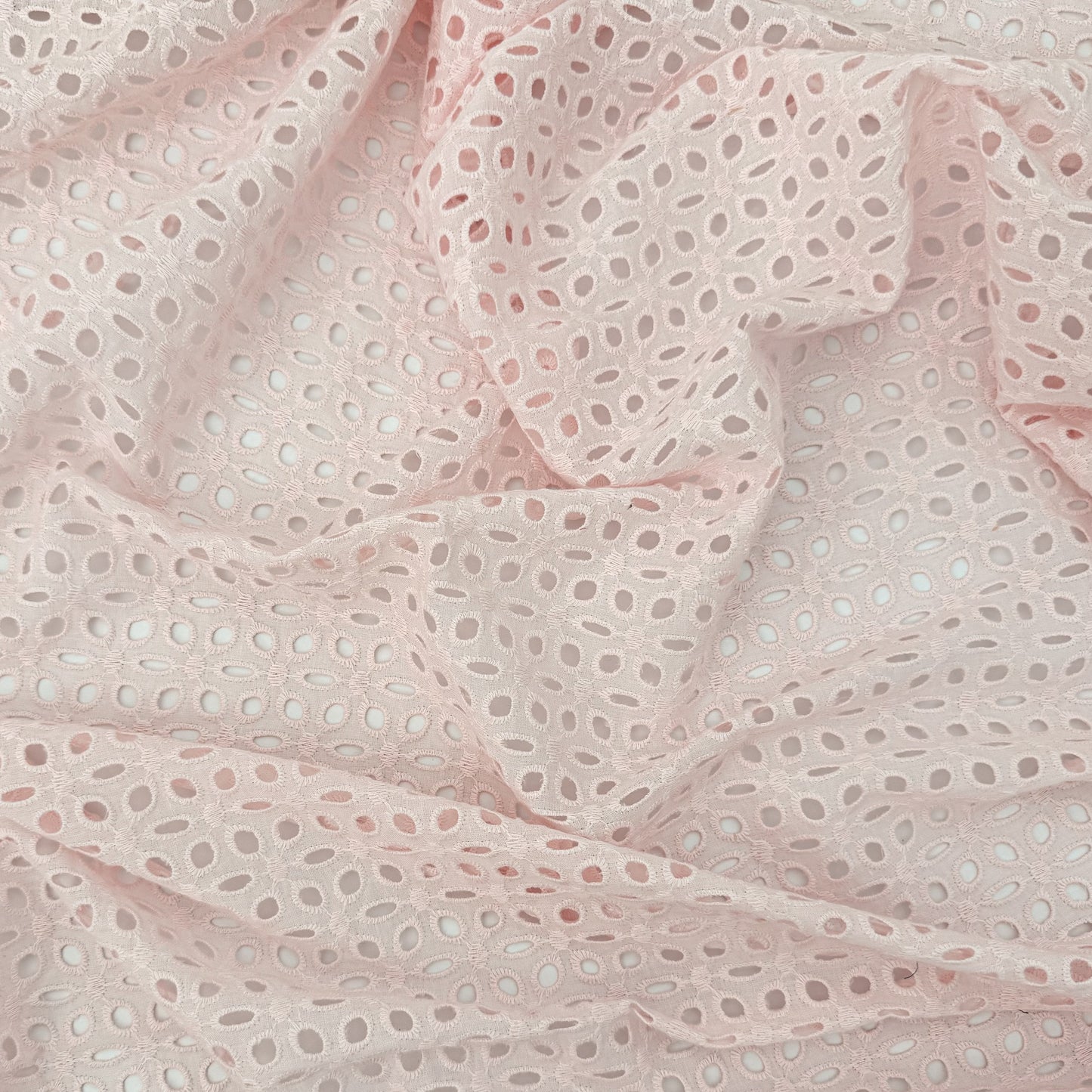 Cotton Eyelet Hakoba Petal Cream - GT 2087
