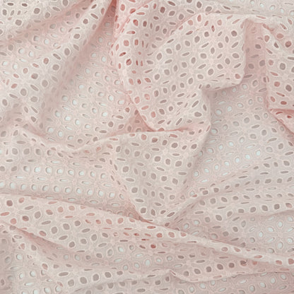 Cotton Eyelet Hakoba Petal Cream - GT 2087