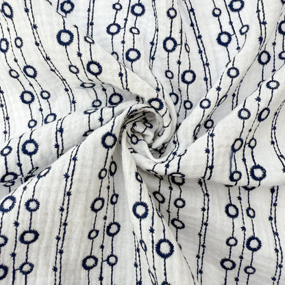 Cotton Ebroidery Midnight Frost - GT 2107