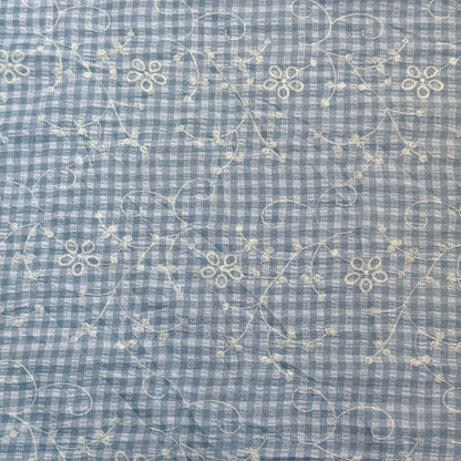 Embroidered Yarn-Dyed Poly Cotton Picnic - GT 2049