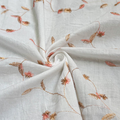 Cotton Dobby embroidery peachleaf - GT 2109