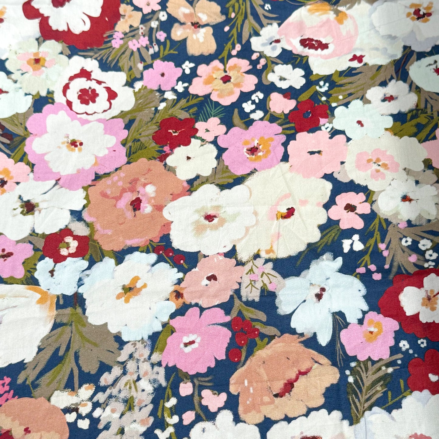 100% Cotton Midnight Peony - GT 2069