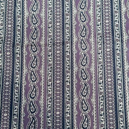 100% Cotton Violet Rythem - GT 2009