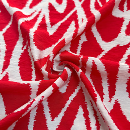 Remie Bubble Crepe Crimson Spark - GT 2136