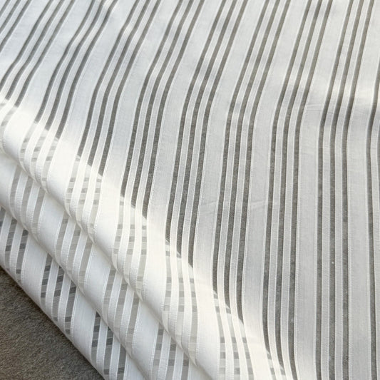 Chiffon Semi Sheer Silver Lane - GT 2236