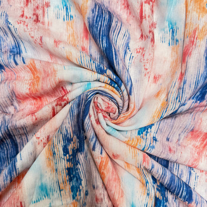 Eco Modal Rayon Brushline skys - GT 2207