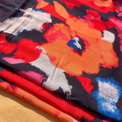 Eco Modal Rayon Sunset Bloom - GT 2214