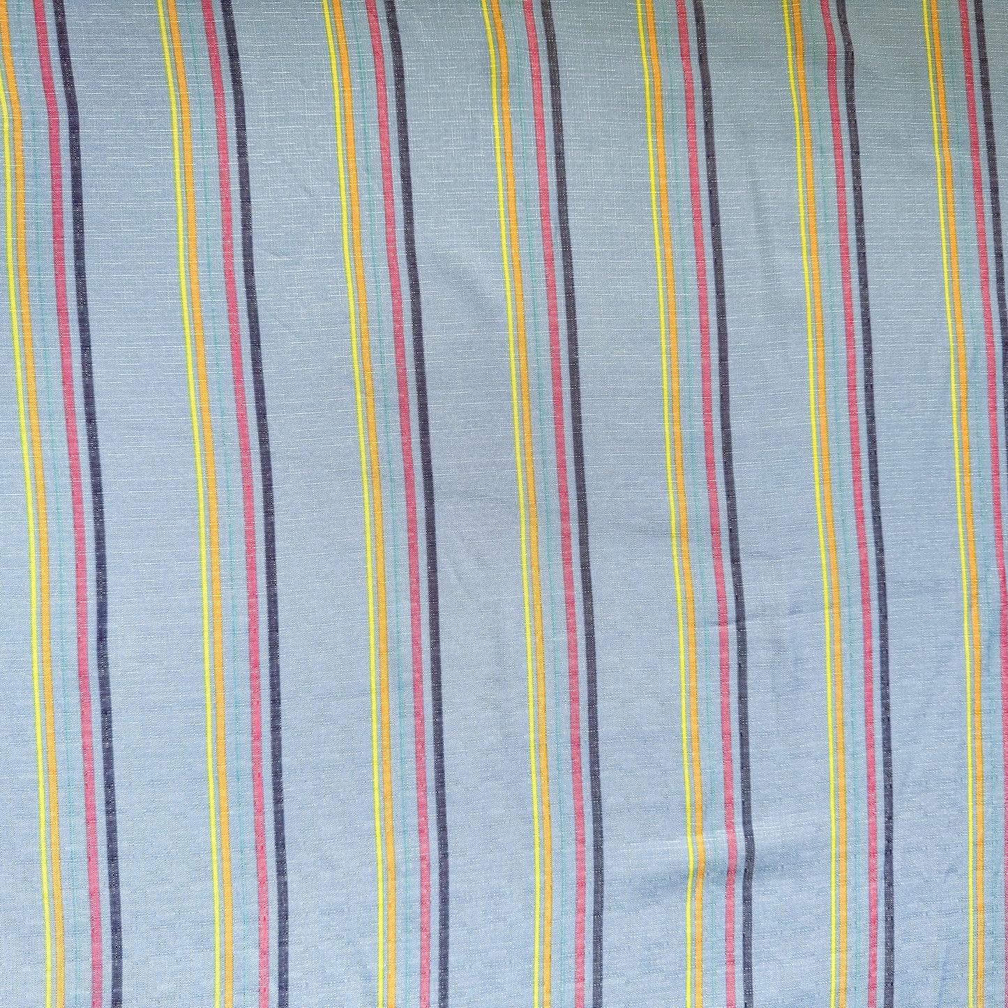 Slub Rayon Mixed Cotton Pastel Stripes - CLP 187