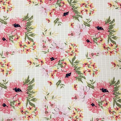 Soft Cotton Jacquard Blossaria - CLP L08