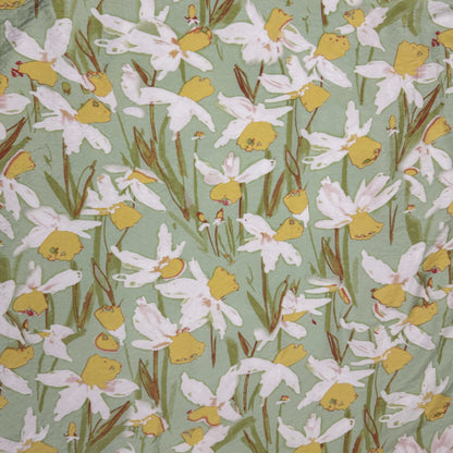 Crepe Ramie Fabric Ivy  - CLP R03