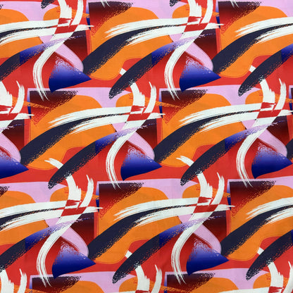 Cotton Blend Sunset Graffiti - CLP 344