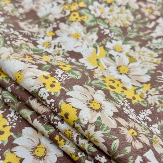 Cotton Blend Meadow Mocha - CLP 362