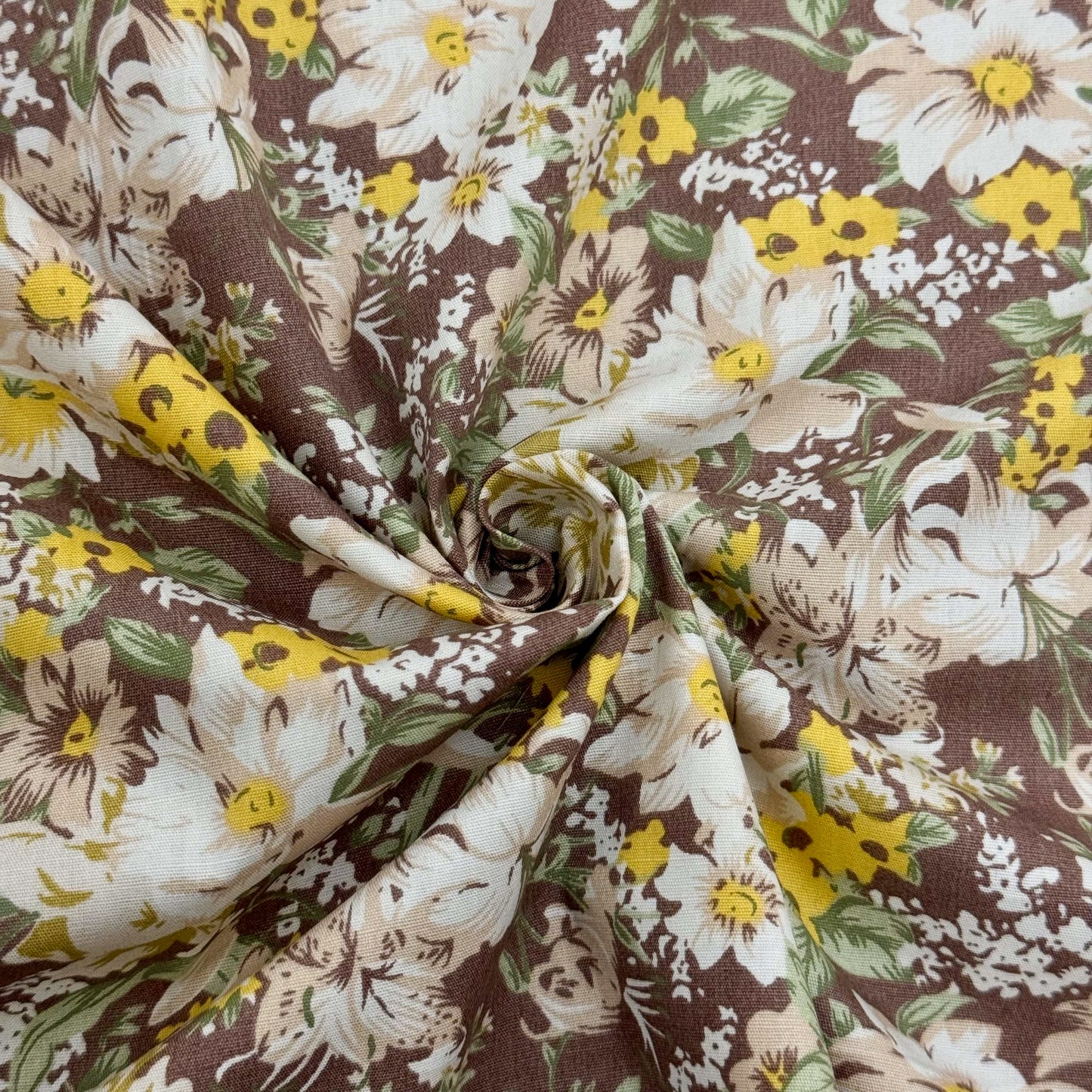 Cotton Blend Meadow Mocha - CLP 362