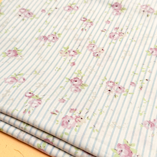 100% Cotton Striped Petals - GT 2073