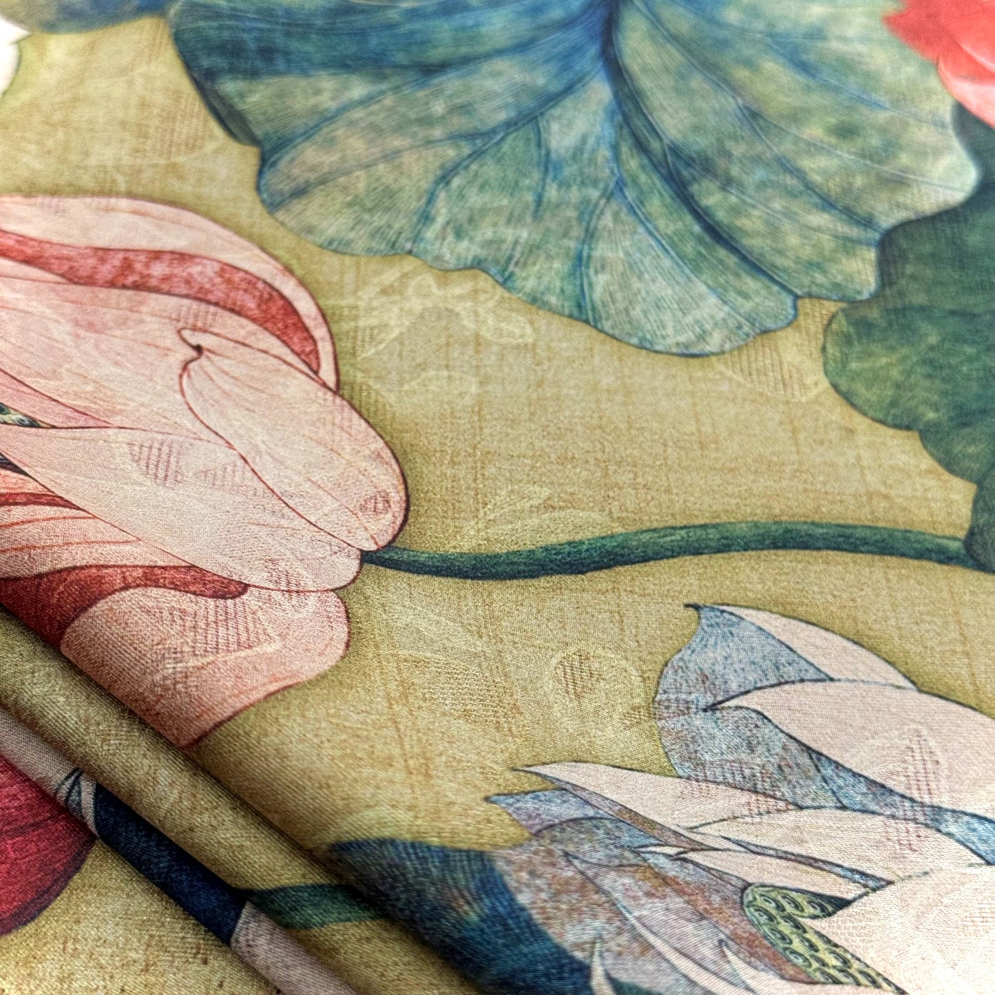 Chiffon Satin Serene Lotus - CLP 372