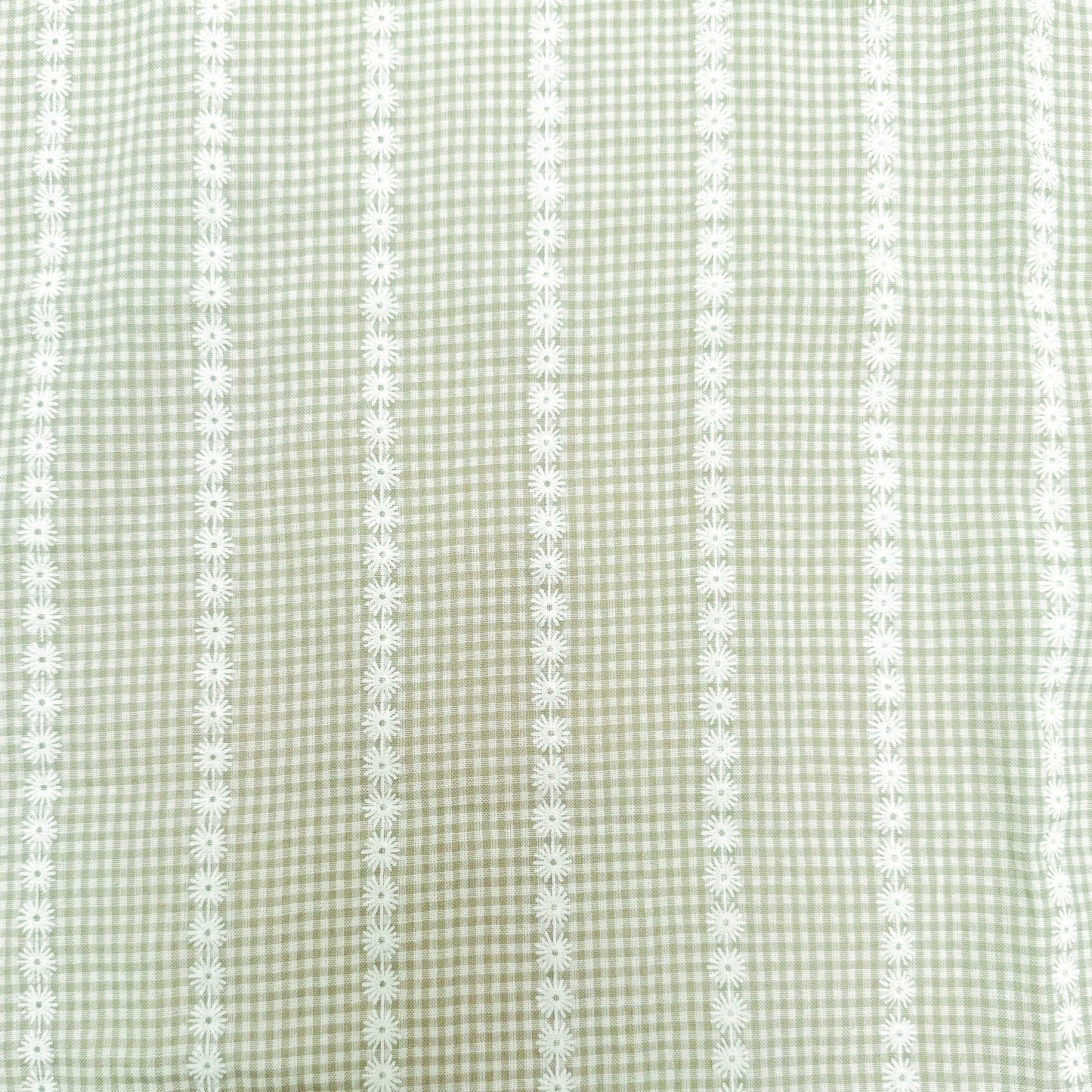 Cotton Dobby Meadow Lattice - GT 2187