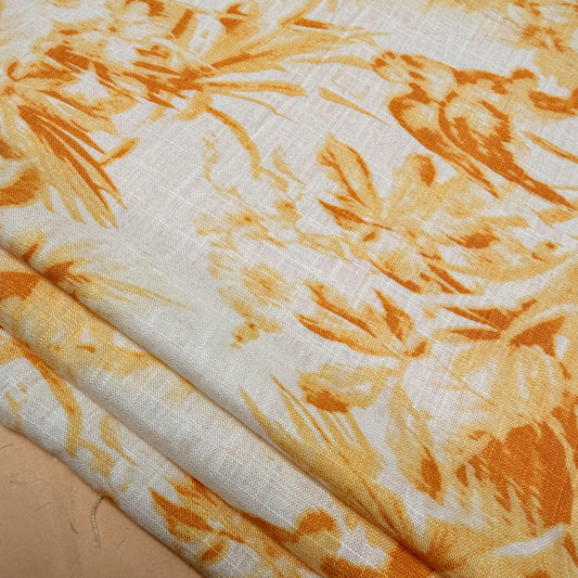 Linen Cotton Blend Marigold Haze - GT 2125