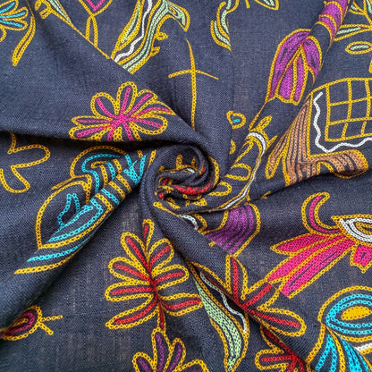 Linen Cotton Embroidery Festive Stitch - GT 2126