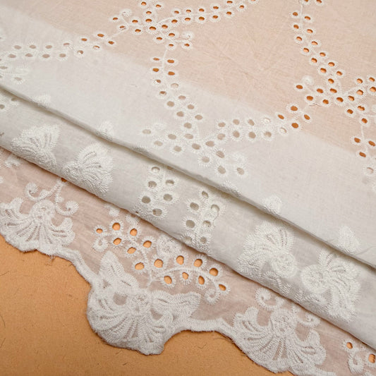 Cotton Eyelet Embroidery Aurelle - GT 2084