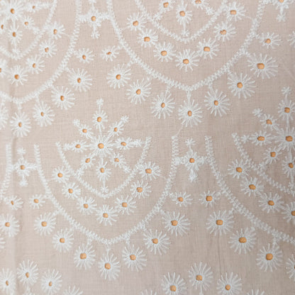 Cotton Eyelet Embossed Halo  - GT 2091