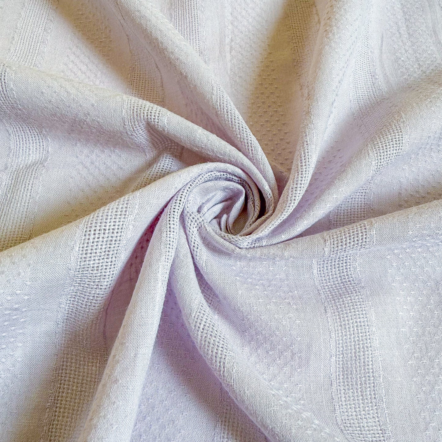 Premium Cotton Dobby Lilac Milk - GT 2238