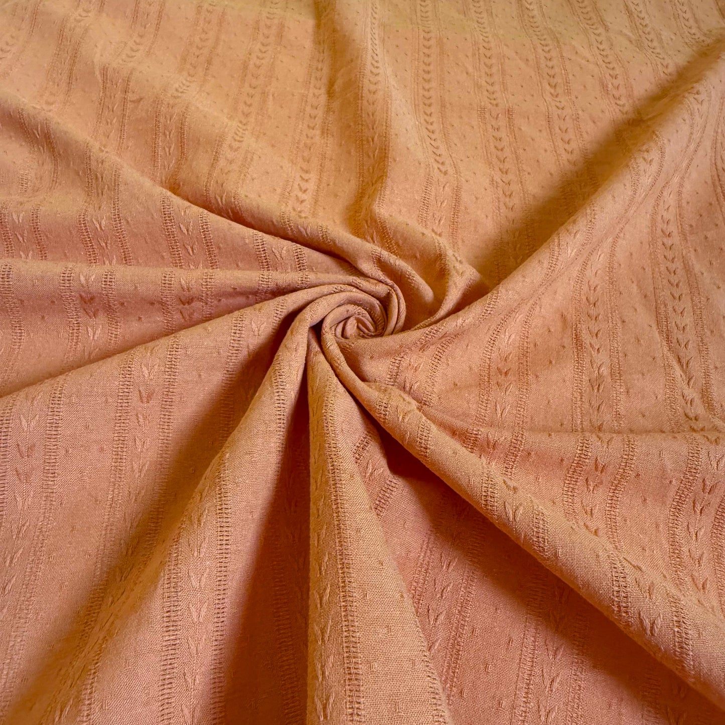 Premium Cotton Dobby Apricot Cloud - GT 2240