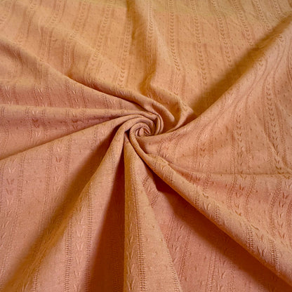 Premium Cotton Dobby Apricot Cloud - GT 2240